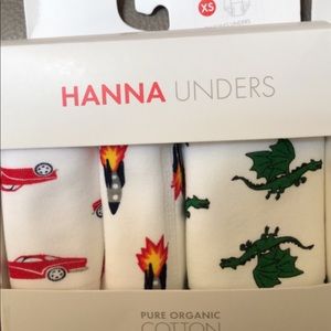 Hanna Andersson boys training unders xs NIB NEW